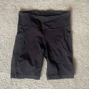 lululemon athletica Black Bike Shorts